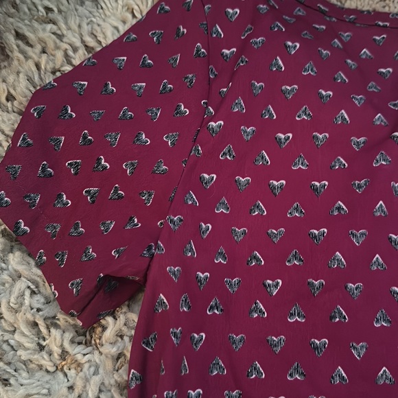 Banana Republic Silky Patterned Blouse - Picture 7 of 8